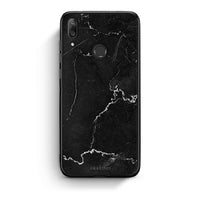 Thumbnail for Huawei Y7 2019 Marble Black θήκη από τη Smartfits με σχέδιο στο πίσω μέρος και μαύρο περίβλημα | Smartphone case with colorful back and black bezels by Smartfits