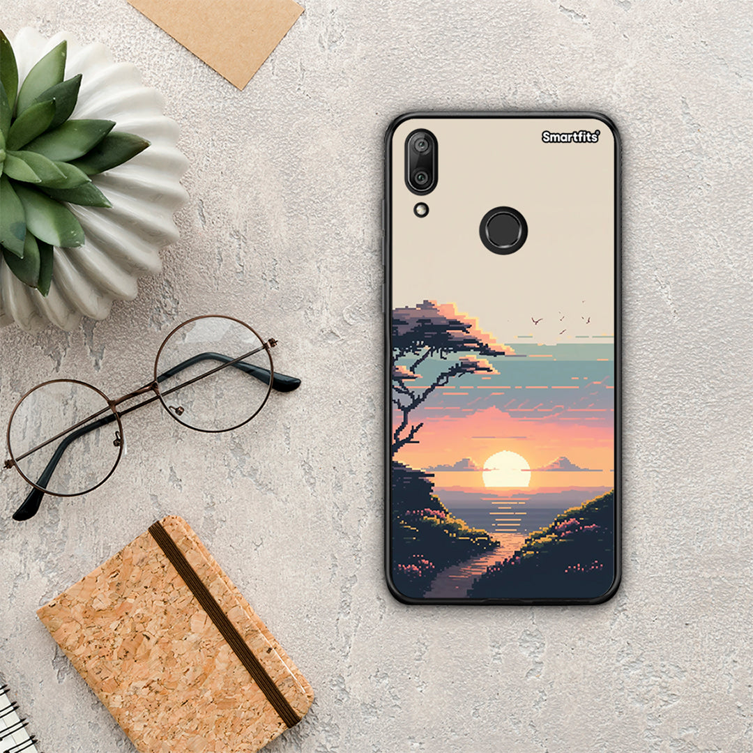 Pixel Sunset - Huawei Y7 2019 / Y7 Prime 2019 case