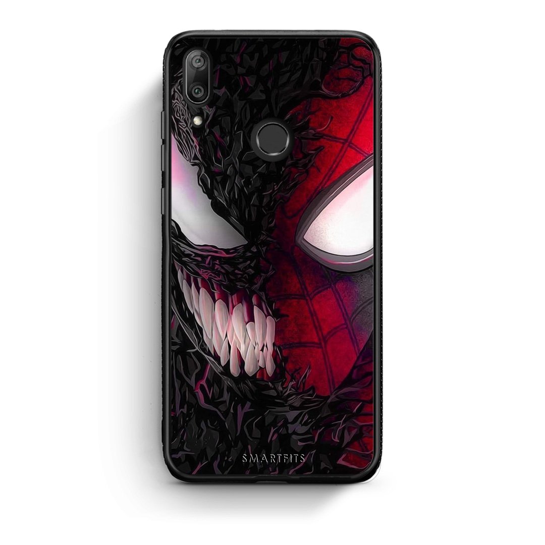 4 - Huawei Y7 2019 SpiderVenom PopArt case, cover, bumper