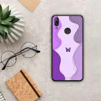 Thumbnail for Purple Mariposa - Huawei Y7 2019 / Y7 Prime 2019 Case