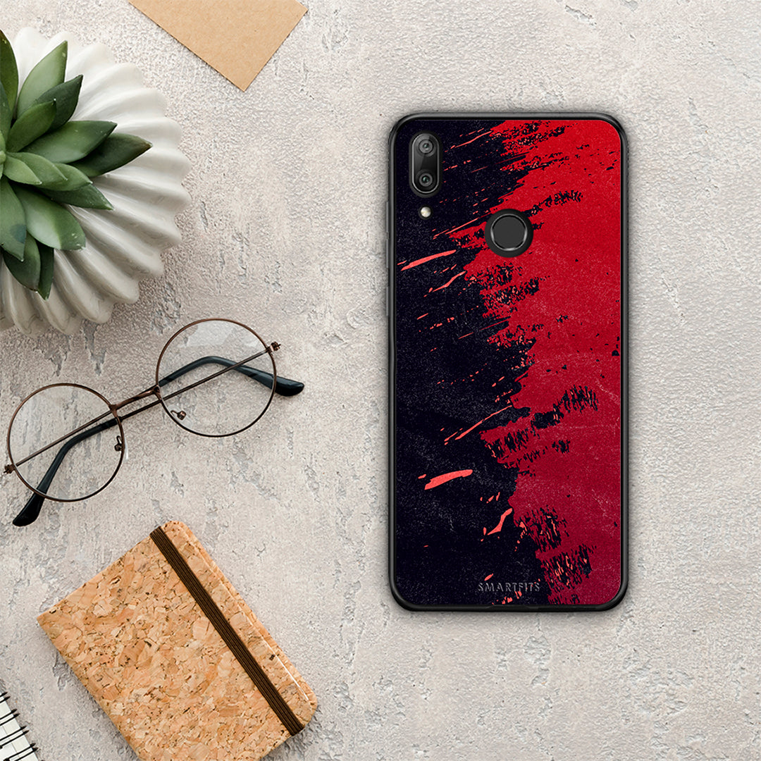 Red Paint - Huawei Y7 2019 / Y7 Prime 2019 case