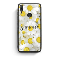 Thumbnail for Huawei Y7 2019 Summer Daisies Θήκη από τη Smartfits με σχέδιο στο πίσω μέρος και μαύρο περίβλημα | Smartphone case with colorful back and black bezels by Smartfits