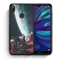 Thumbnail for Θήκη Huawei Y7 2019 Surreal View από τη Smartfits με σχέδιο στο πίσω μέρος και μαύρο περίβλημα | Huawei Y7 2019 Surreal View case with colorful back and black bezels
