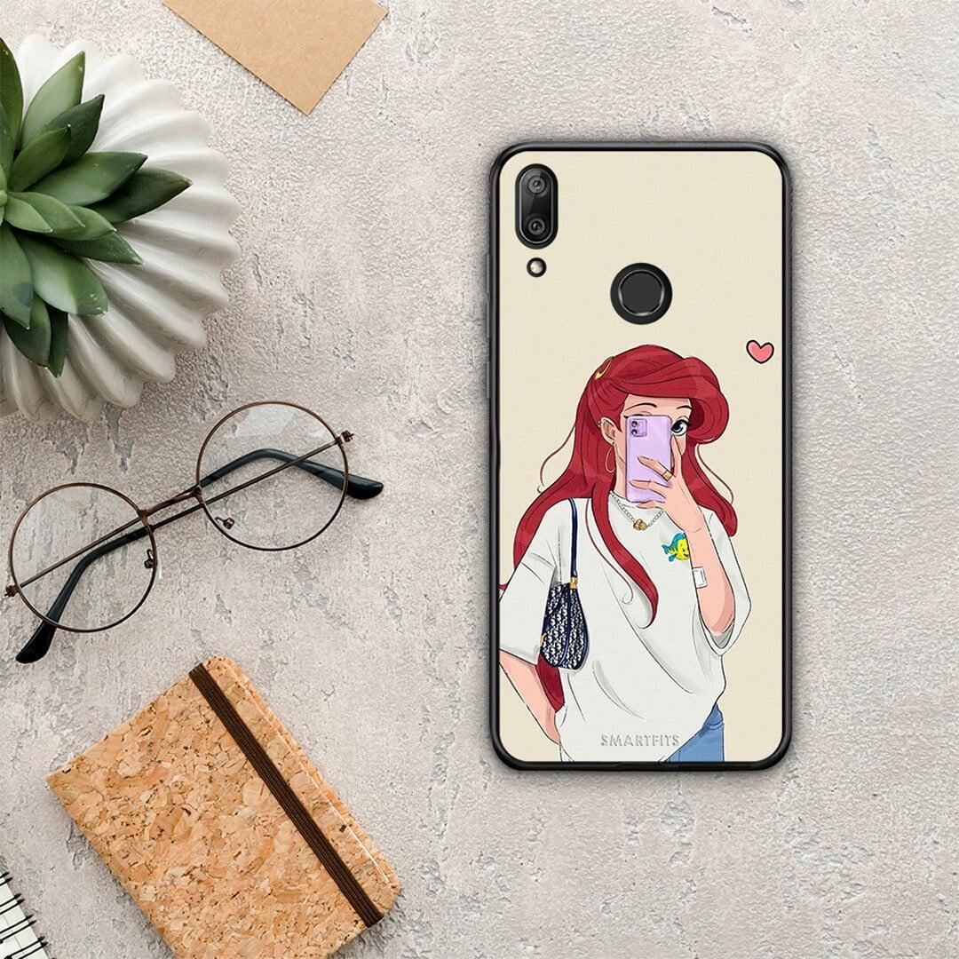 Walking Mermaid - Huawei Y7 2019 / Y7 Prime 2019 case