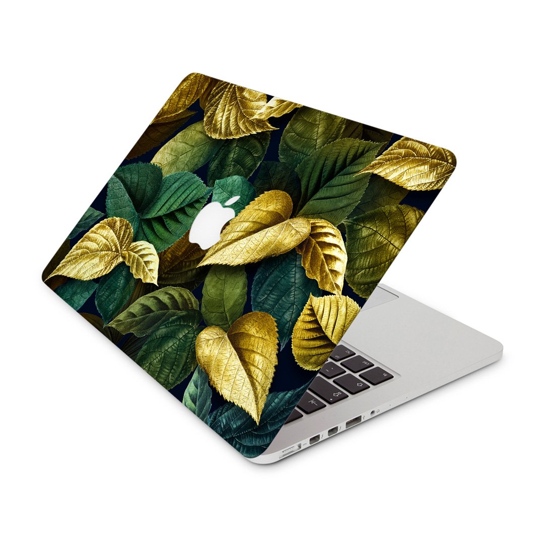 Gold Leaves - Macbook Skin