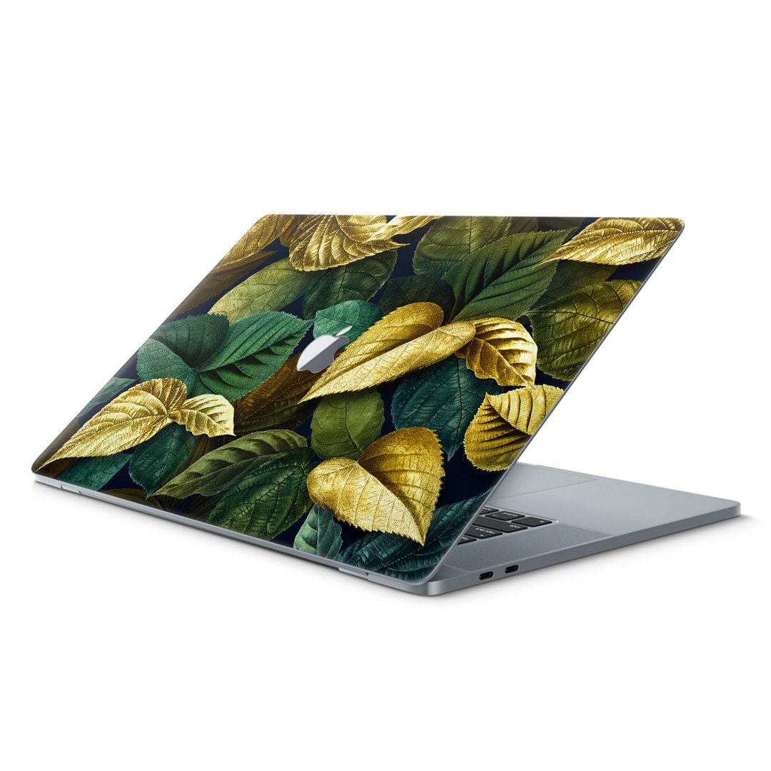 Gold Leaves - Macbook Skin