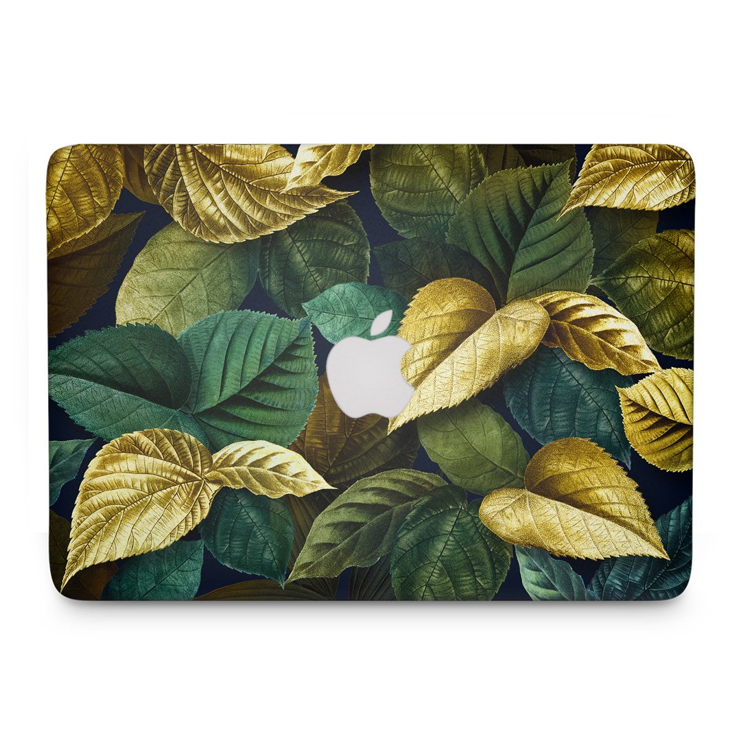 Gold Leaves - Macbook Skin