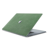 Thumbnail for Green Leather - Macbook Skin