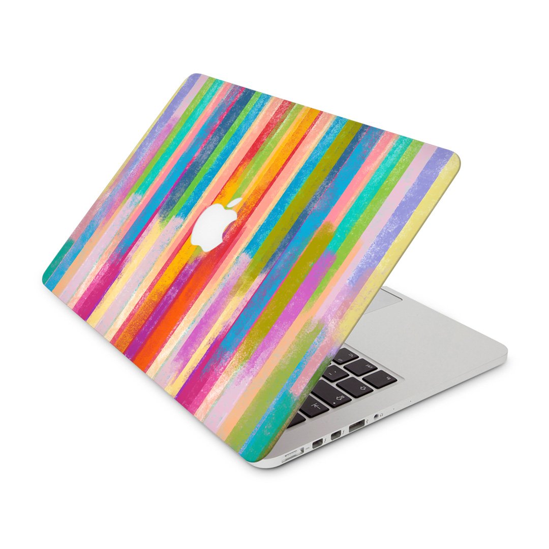 Happy Stripes - Macbook Skin