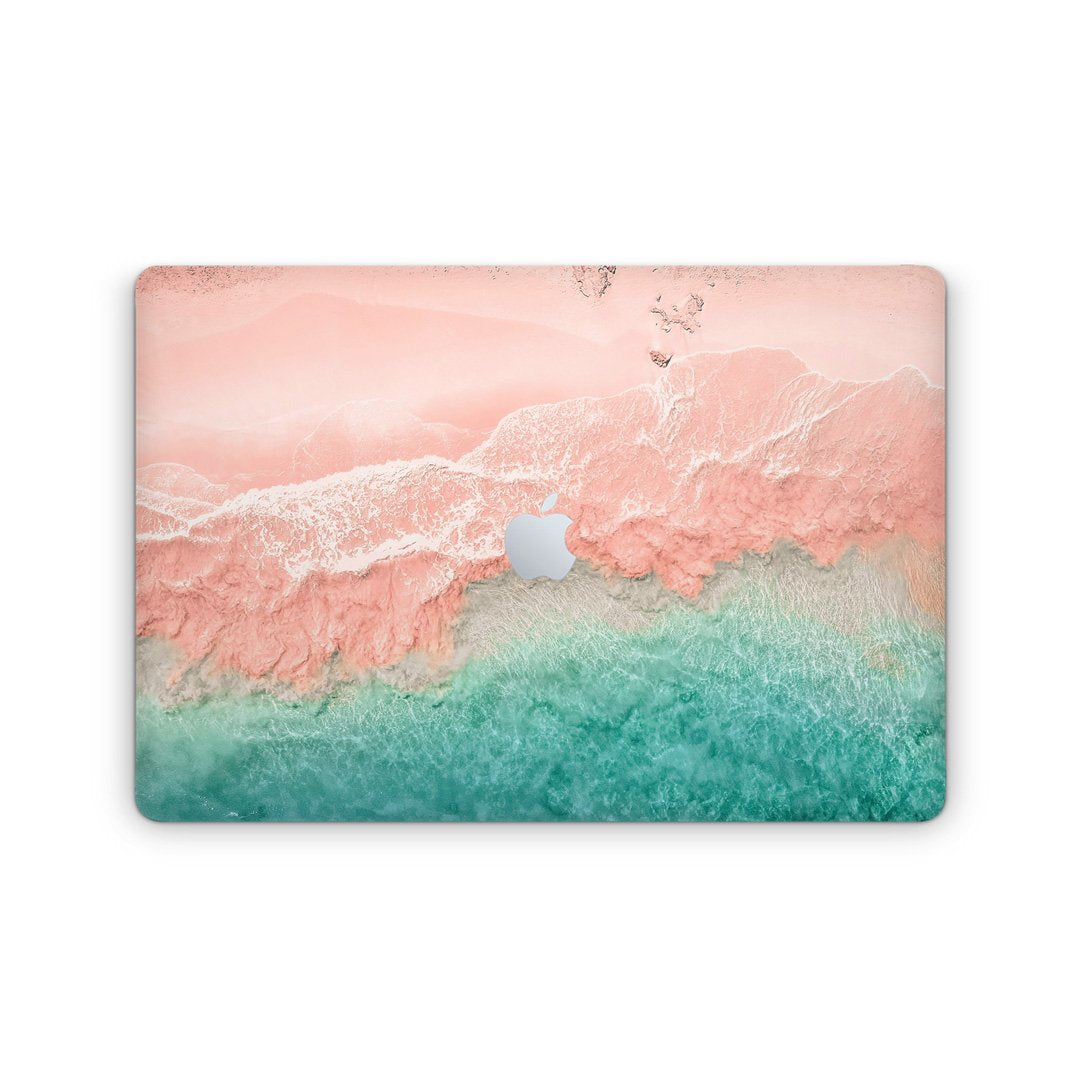 Pink Beach - Macbook Skin