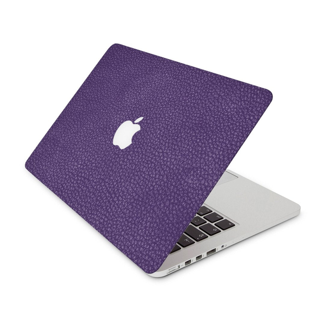 Purple Leather - Macbook Skin