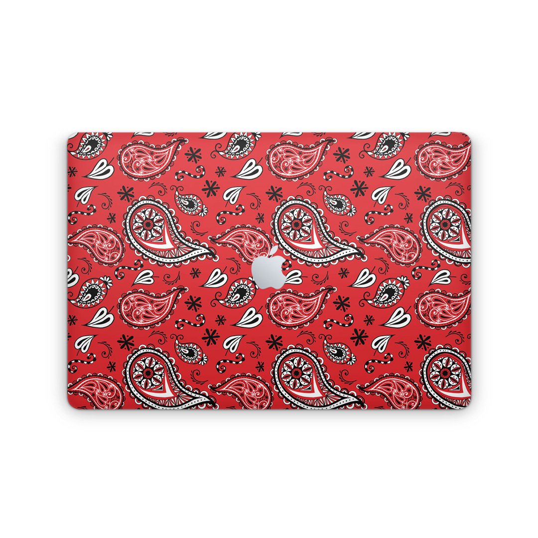 Red Bandana - Macbook Skin