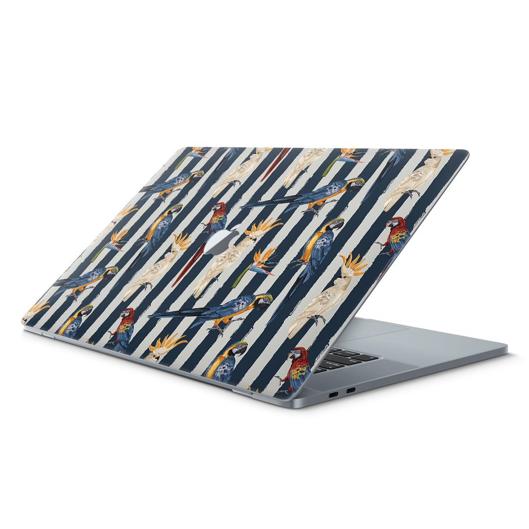 Blue Parrots Tropic - MacBook Skin