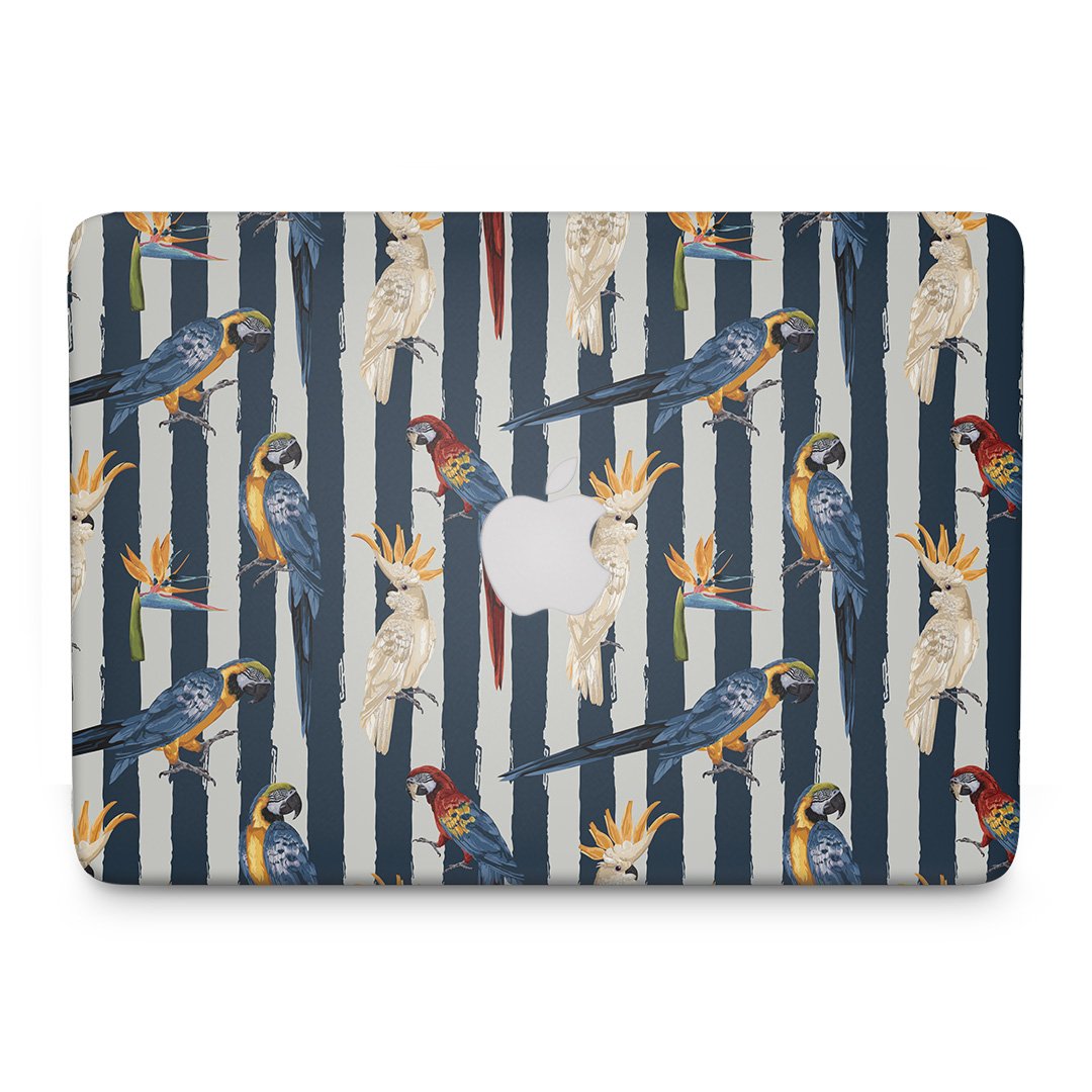 Blue Parrots Tropic - MacBook Skin