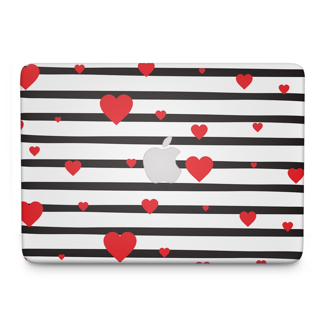 Valentine Stripes - Macbook Skin