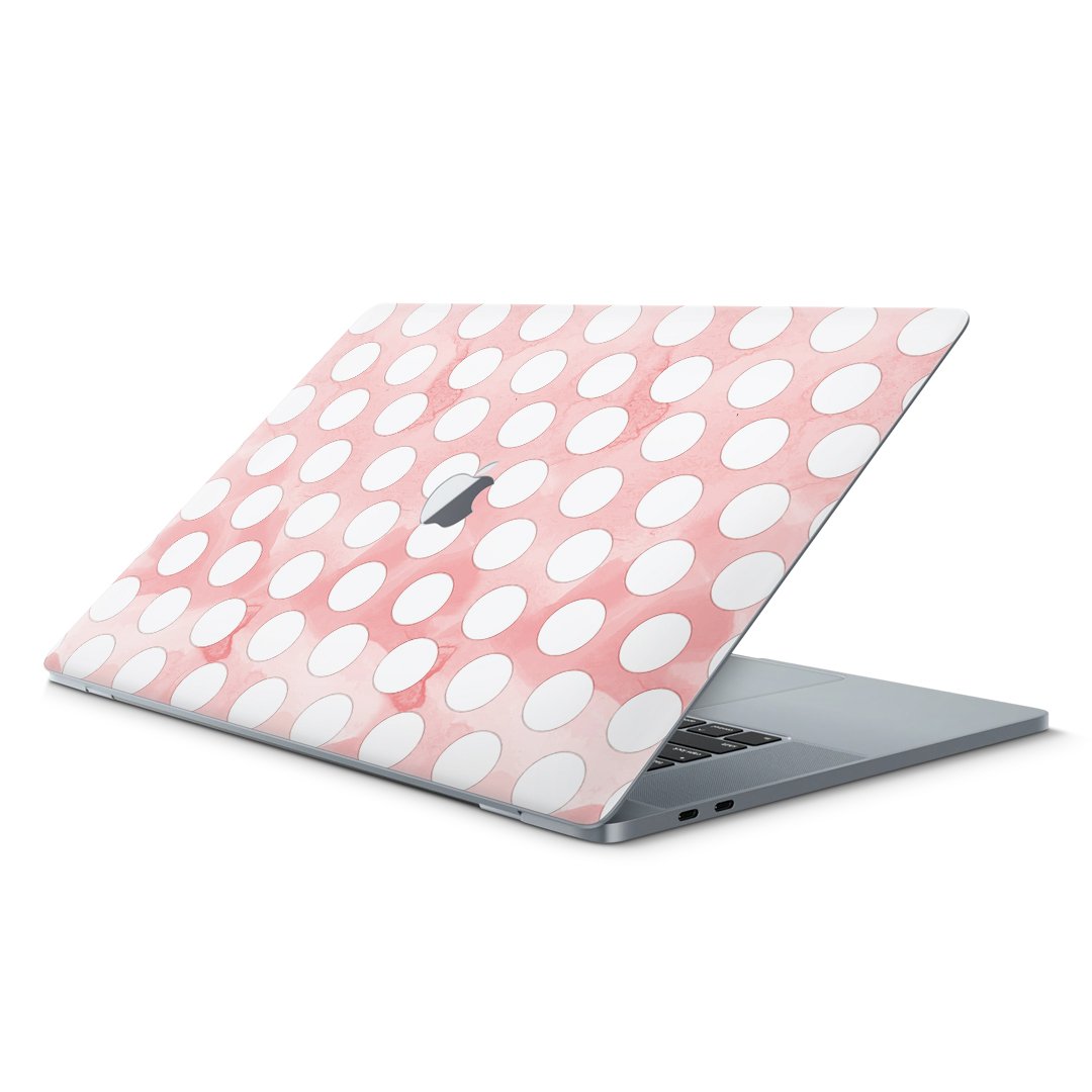 Dots Watercolor - Macbook Skin