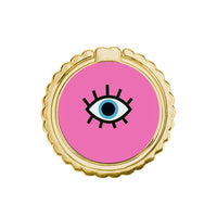 Thumbnail for Blue Eye Pink - Metal Mobile Ring