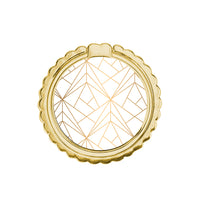 Thumbnail for Geometric Luxury White - Metal Mobile Ring