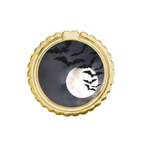 Thumbnail for Halloween Bat Night - Metal Mobile Ring