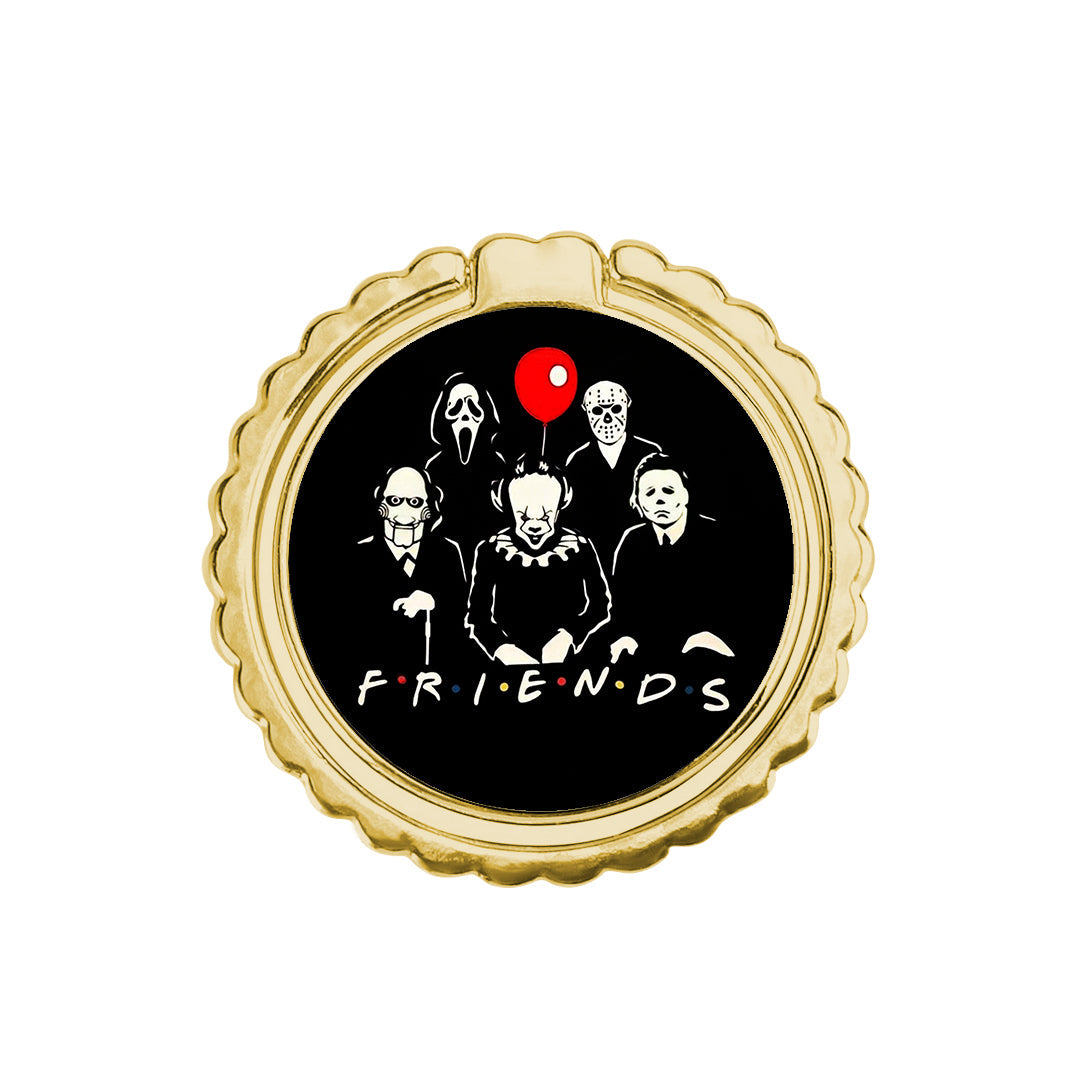 Halloween Friends - Metal Mobile Ring