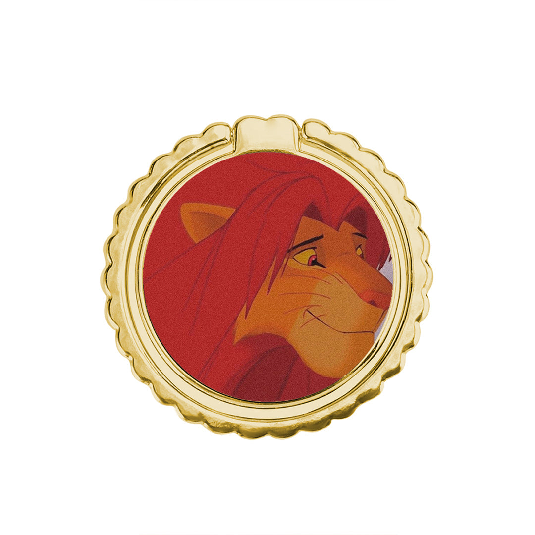 Lion Love 1 - Metal Mobile Ring