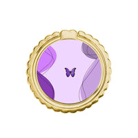 Thumbnail for Purple Mariposa - Metal Mobile Ring