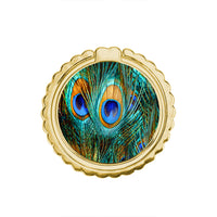 Thumbnail for Real Peacock Feathers - Metal Mobile Ring