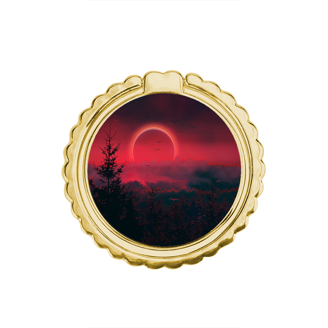 Tropic Sunset - Metal Mobile Ring