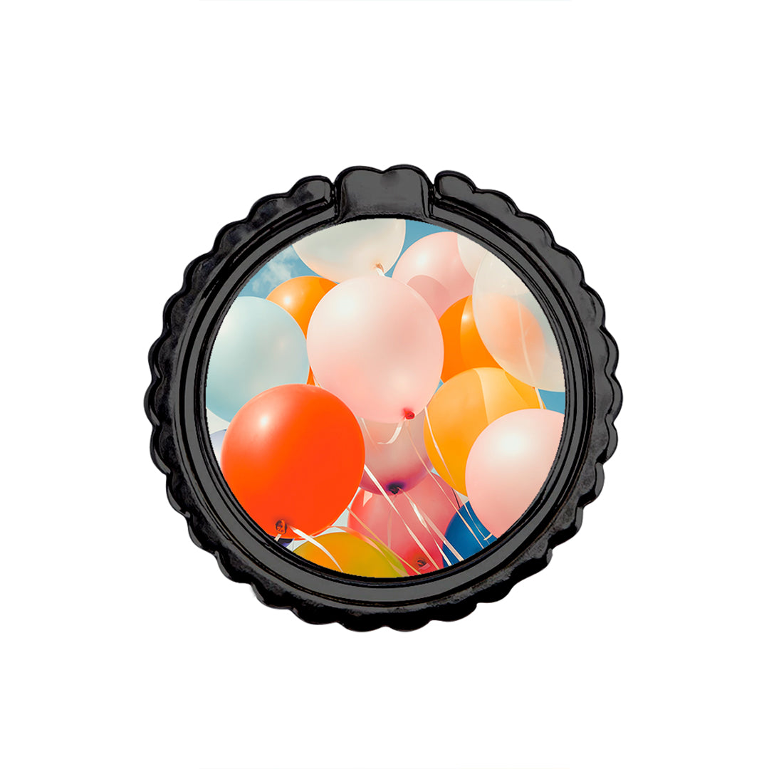 Colorful Balloons - Metal Mobile Ring