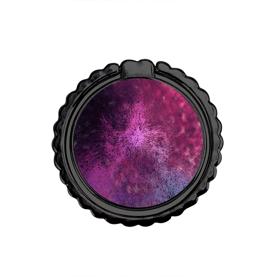 Galaxy Aurora - Metal Mobile Ring