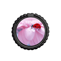 Thumbnail for Ladybug Flower - Metal Mobile Ring