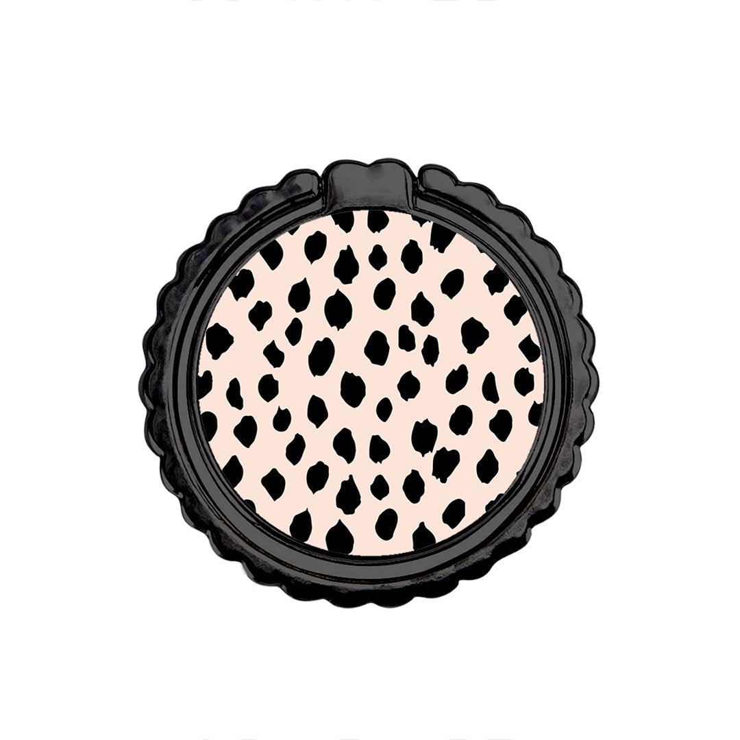 New Polka Dots - Metal Mobile Ring