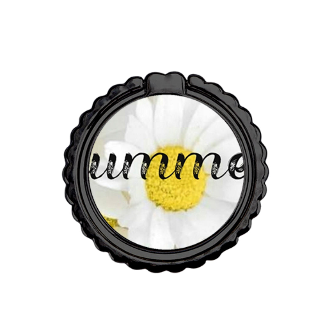 Summer Daisies - Metal Mobile Ring