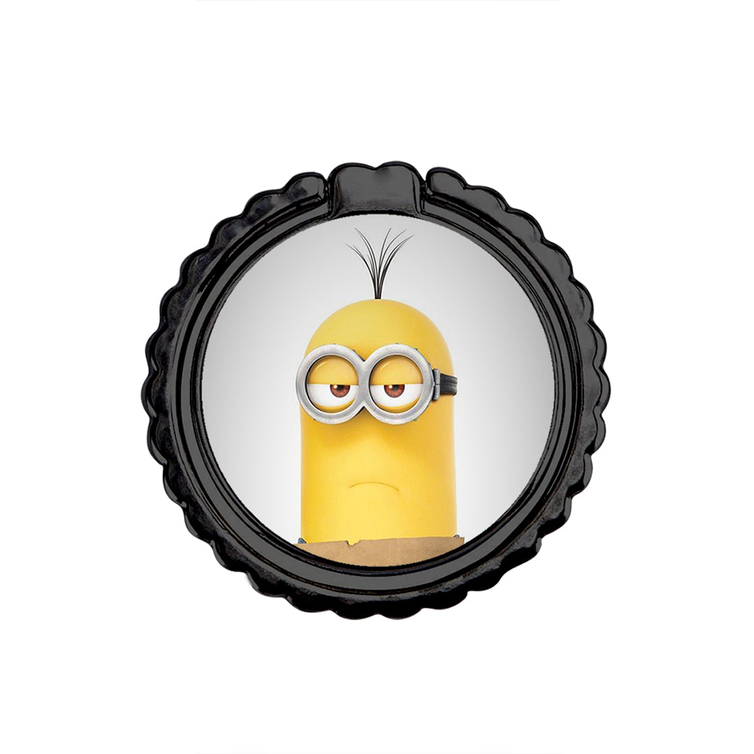 Text Minion - Metal Mobile Ring