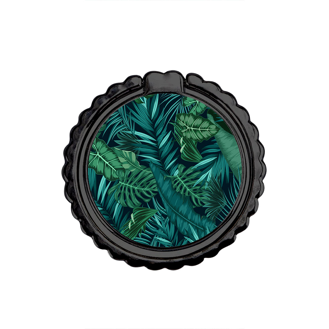 Tropic Leaves - Metal Mobile Ring