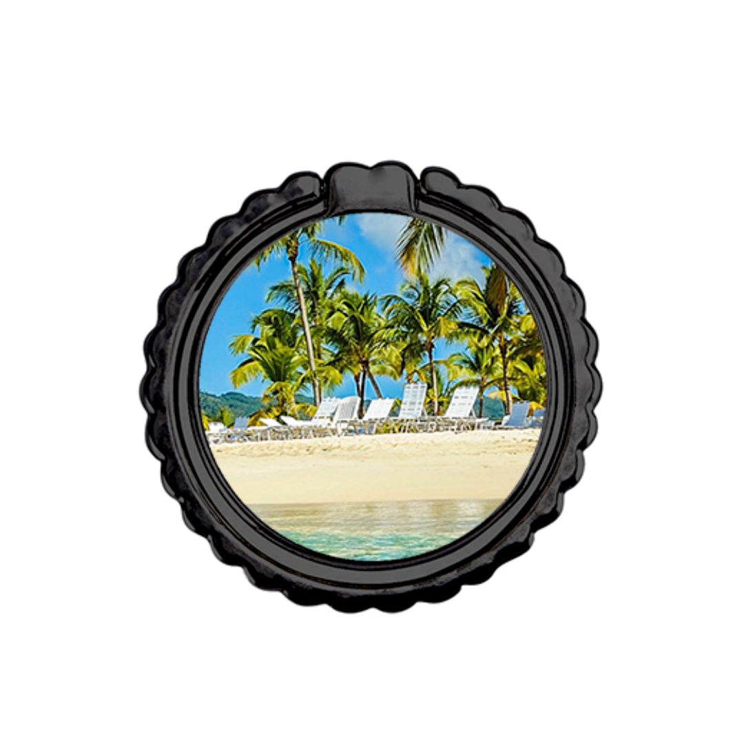 Tropical Vibes - Metal Mobile Ring