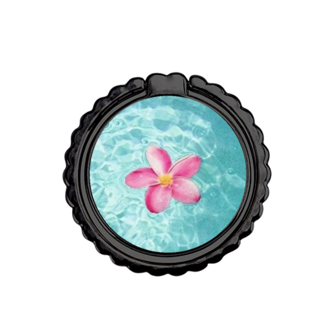 Water Flower - Metal Mobile Ring