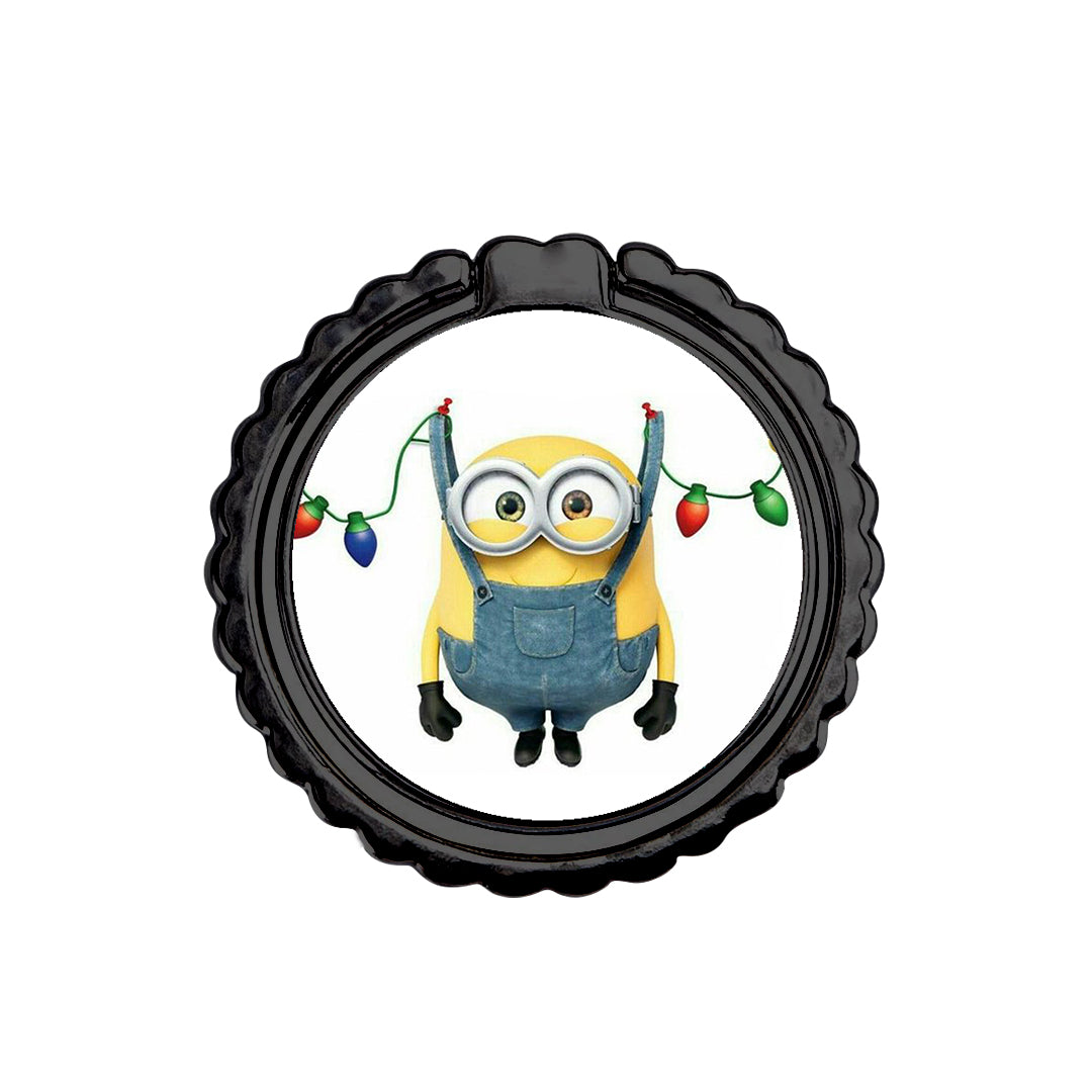 Xmas Minion Lights - Metal Mobile Ring