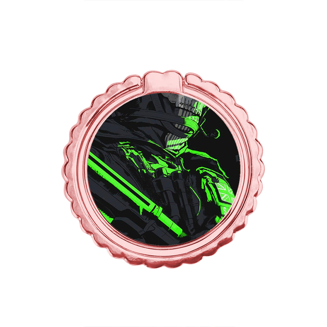 Green Soldier - Metal Mobile Ring