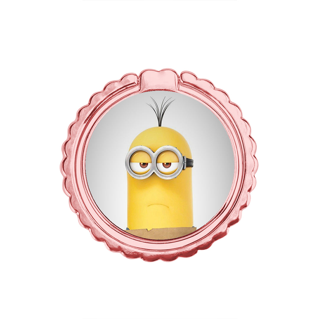 Text Minion - Metal Mobile Ring