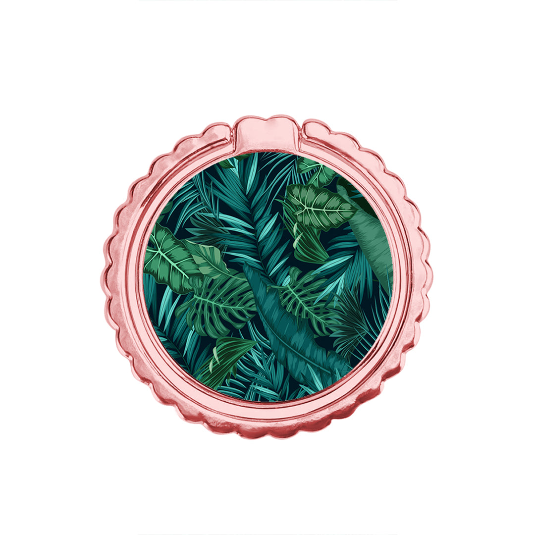 Tropic Leaves - Metal Mobile Ring