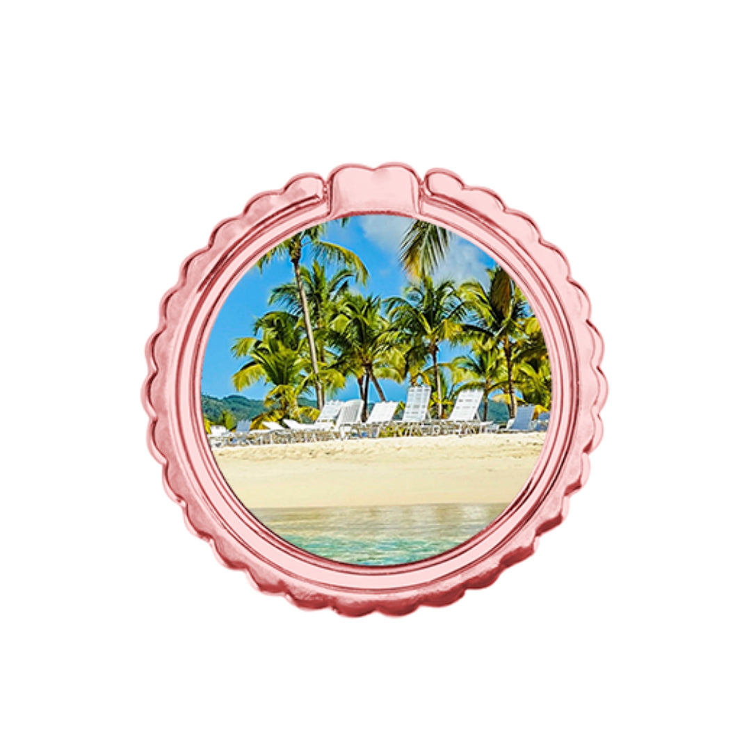 Tropical Vibes - Metal Mobile Ring