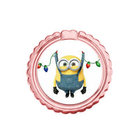 Thumbnail for Xmas Minion Lights - Metal Mobile Ring