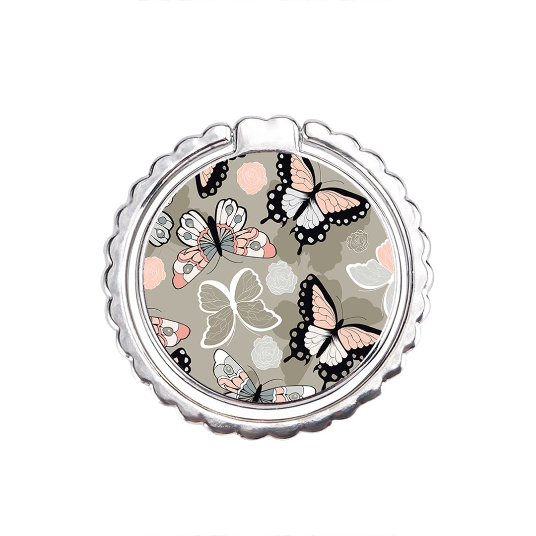 Boho Butterflies - Metal Mobile Ring