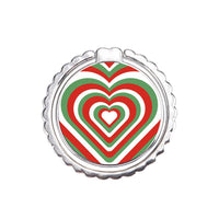 Thumbnail for Christmas Hearts - Metal Mobile Ring