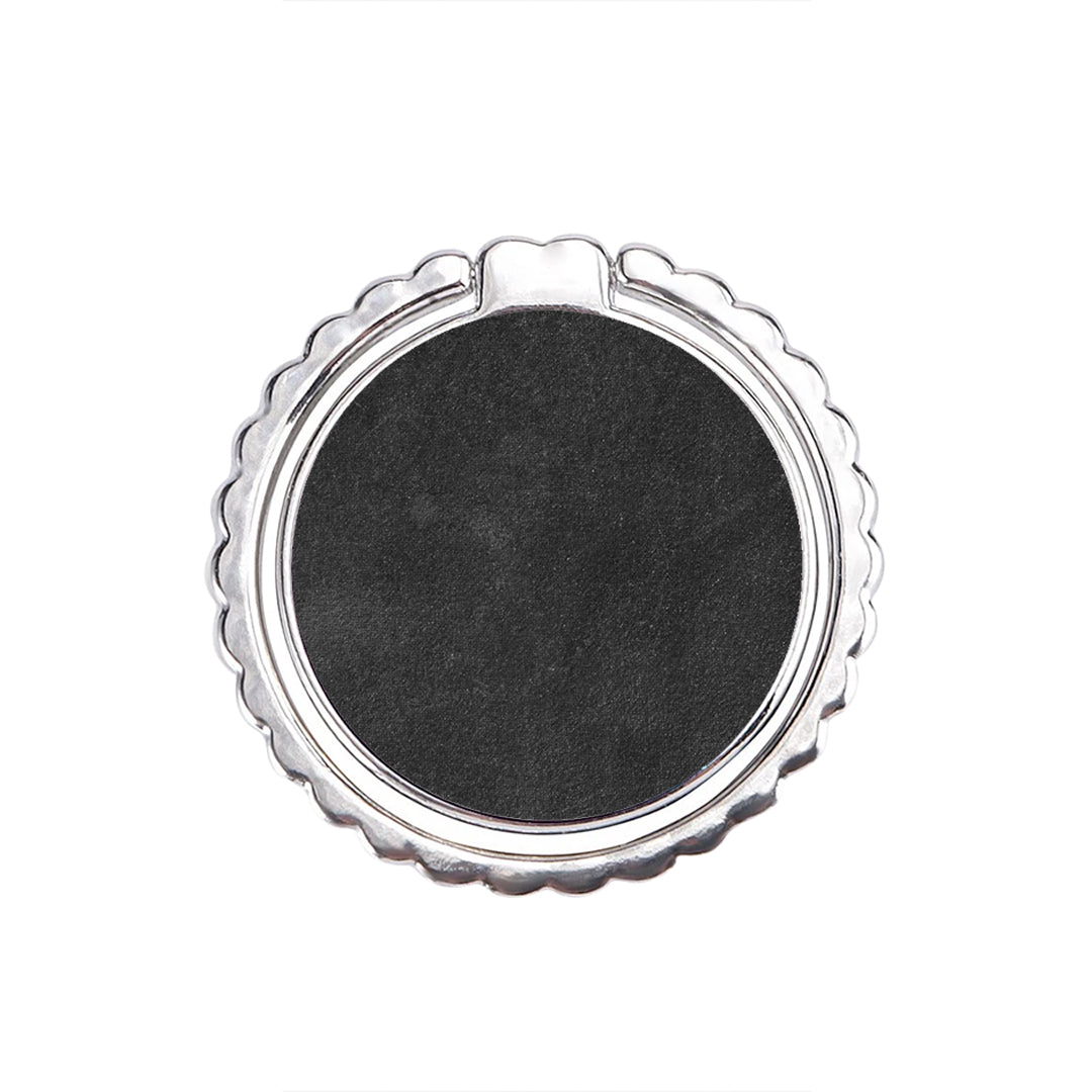 Color Black Slate - Metal Mobile Ring