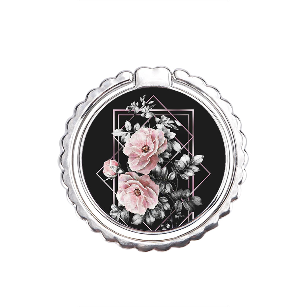 Flower Frame - Metal Mobile Ring