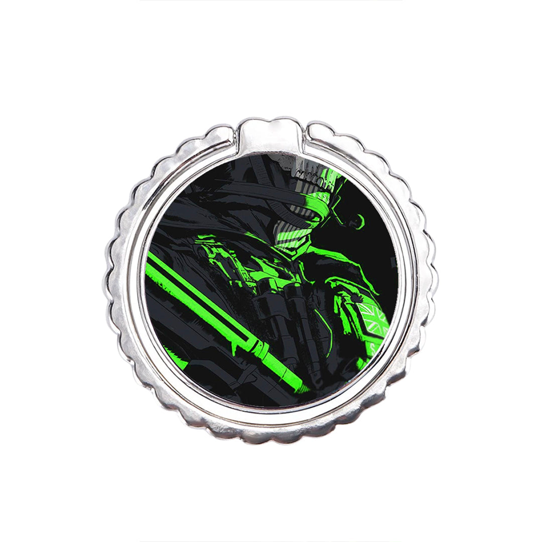 Green Soldier - Metal Mobile Ring