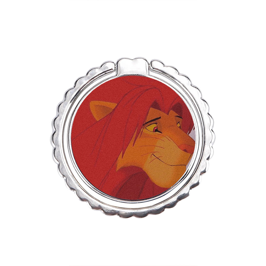 Lion Love 1 - Metal Mobile Ring