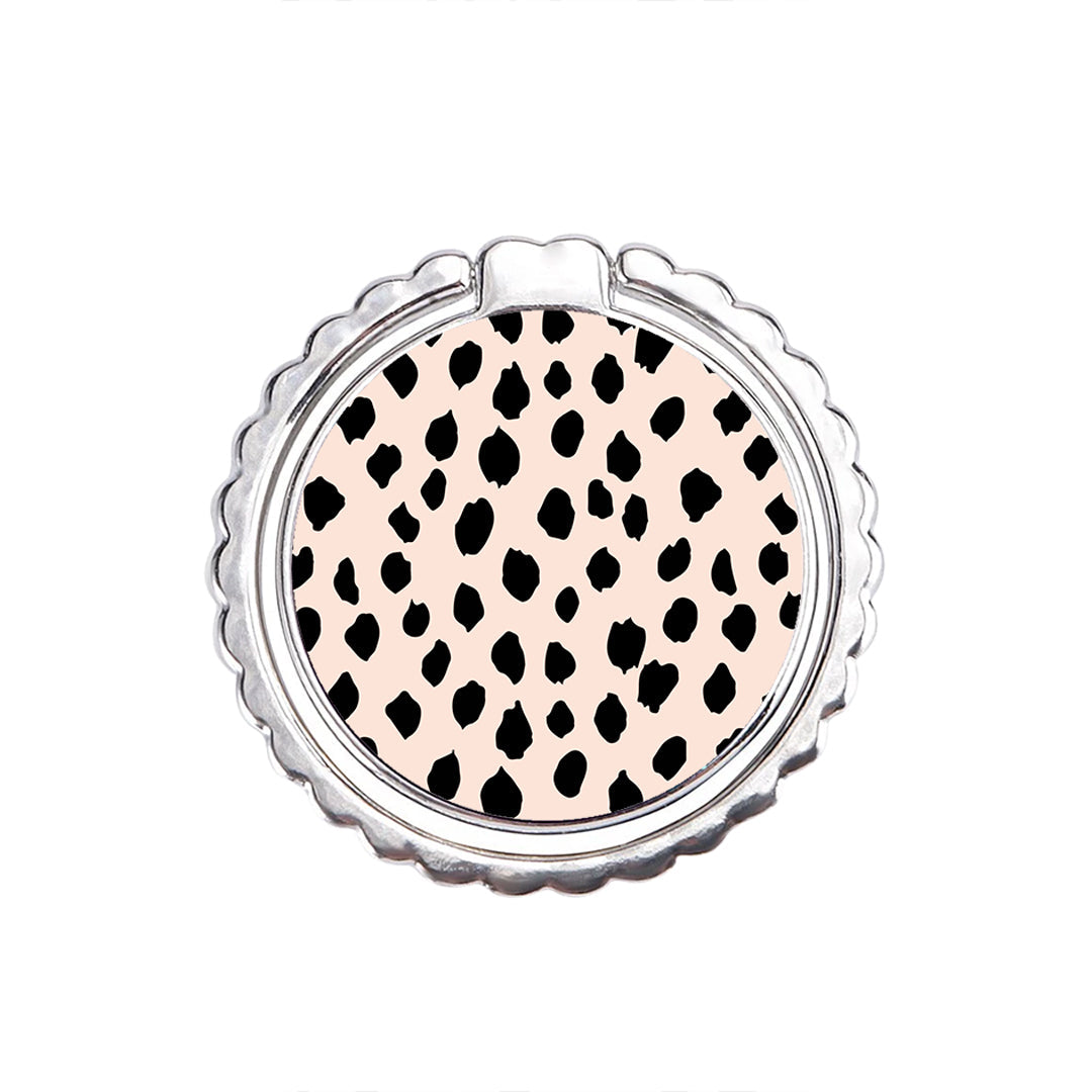 New Polka Dots - Metal Mobile Ring